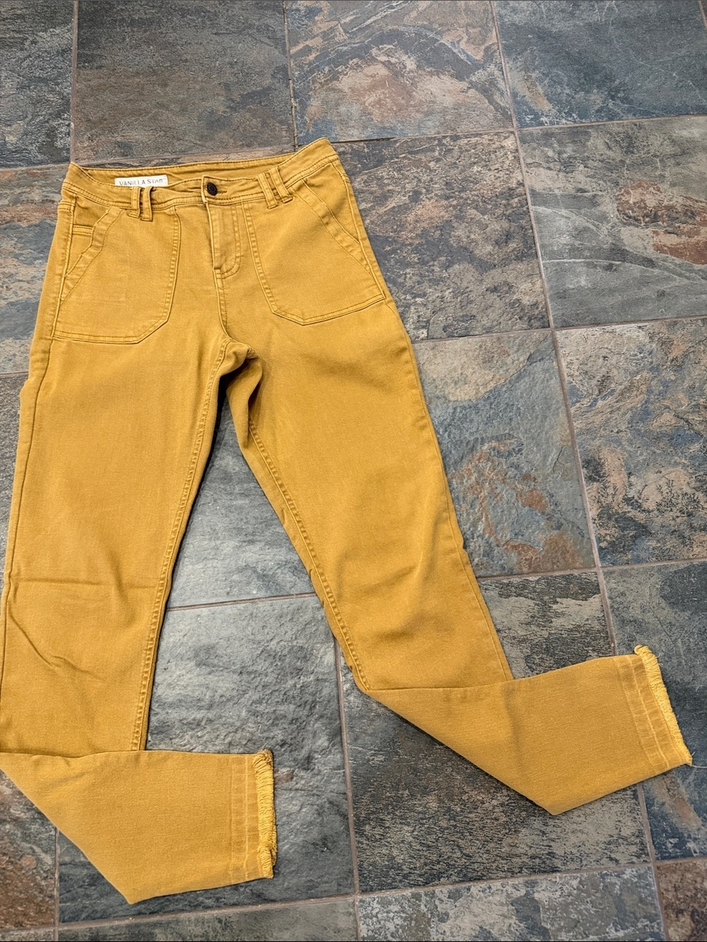 Vanilla Star Mustard Yellow Jeans